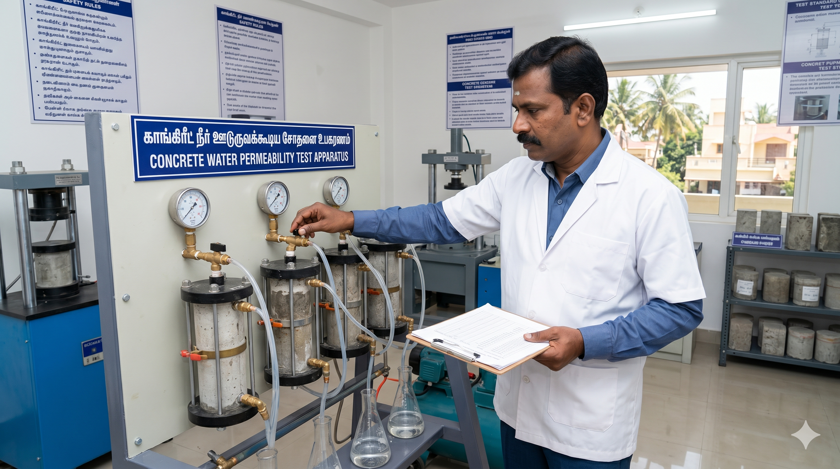 Concrete Permeability Test Equipment